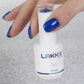 Donker blauwe kleur gellak