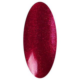 LAKKIE Attractive red is een prachtige donker rode kleur gellak, met een glitter een doorheen.