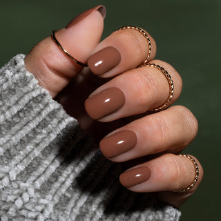 Ash Brown_Bruine gellak nagels_LAKKIE Gellak