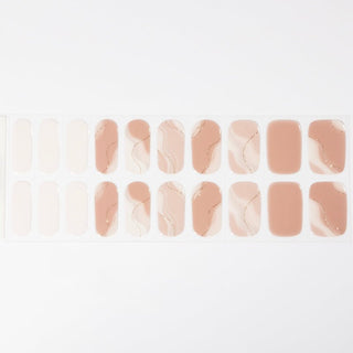 Elegant in Pink_Gel nagel stickers_Roze marmer nagels