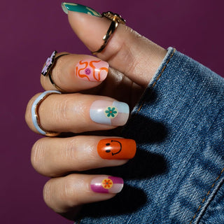 Festival Fit_Gel nagel stickers_Festival nagel stickers