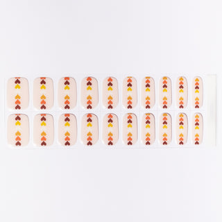 Leaf Your Hearts_gel nagel stickers met hartjes design_LAKKIE Gellak