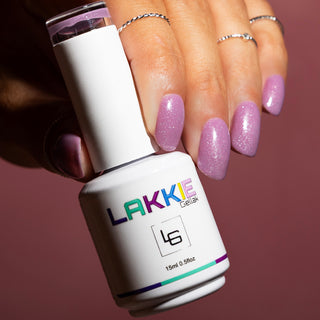 Magical Mauve_paarse glitter gellak nagels LAKKIE Gellak