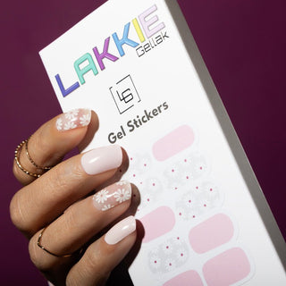 Romantic Spring_Gelnagelstickers_licht roze bloemen design