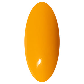 Warm Amber_Oker gele gellak nagels_LAKKIE Gellak
