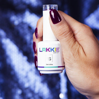 donker paarse gellak