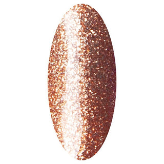 LAKKIE Jungle Glare is een bronzen glitter gellak.