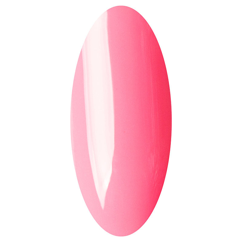 LAKKIE Flashy Pink is een roze kleur gellak. Deze gellak is egaal van kleur.