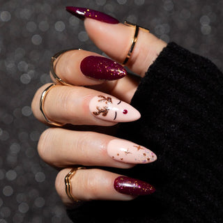 Feestelijke gellak nageltrends voor een sprankelende kerst!