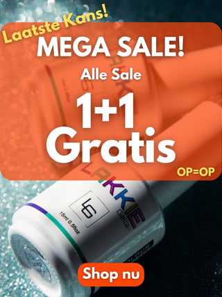 1 + 1 gratis mega sale LAKIE Gellak 