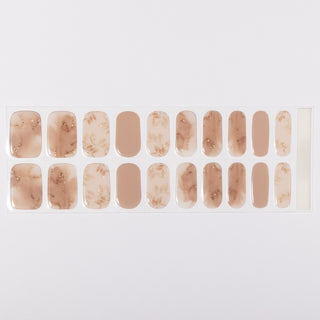 Artistic beige gellak stickers beige herfst design_LAKKIE Gellak