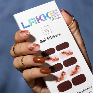 Autumn latte gellak stickers_LAKKIE Gellak