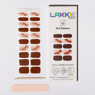 Autumn latte gellak stickers_LAKKIE Gellak