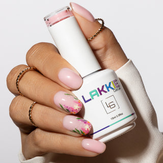 BIAB Monaco Muse_Spring Flower nails_LAKKIE Gellak