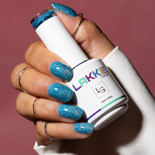 Blue Crystals_blauwe glitter gellak nagels LAKKIE Gellak