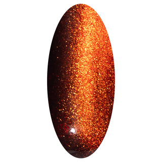 Cat Eye Autumn Spell_roest kleur cat eye gellak nagels_LAKKIE Gellak