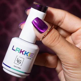 Cat Eye Irresistible Confidence_donker roze cat eye_LAKKIE Gellak