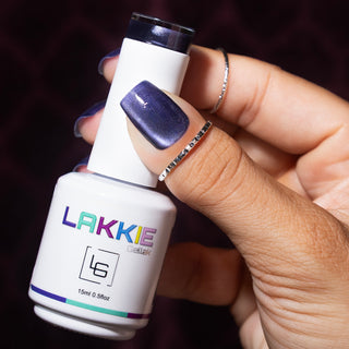 Cat Eye Mystical Midnight_Donker paarse cat eye gellak nagels_LAKKIE Gellak