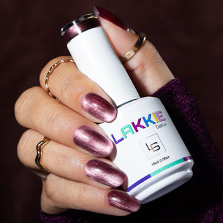 Cat eye Silk Affair_Roze cat eye gellak_LAKKIE Gellak