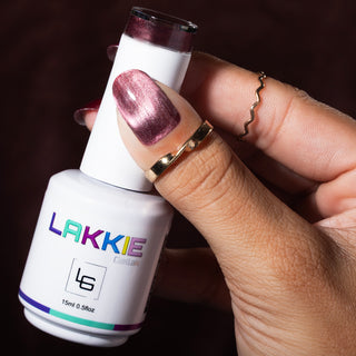 Cat eye Silk Affair_Roze cat eye gellak_LAKKIE Gellak