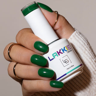 Croco Green_Groene gellak nagels_LAKKIE Gellak