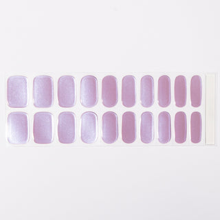 Electric Violet - Gel Nagel Stickers_Paarse chrome gellak nagels_LAKKIE Gellak