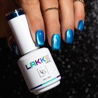 Frozen Illusion_Donker blauwe cat eye gellak nagels_LAKKIE Gellak