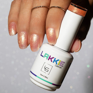 Golden Haze_gouden glitter gellak_LAKKIE Gellak