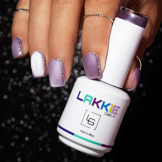 Lavender Lights_Lila cat eye gellak nagels met matte topcoat_LAKKIE Gellak