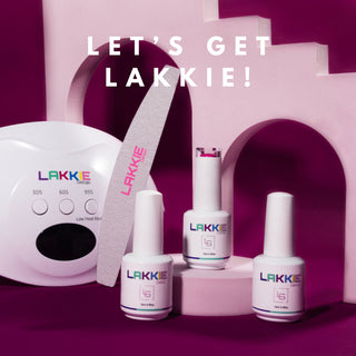 Let's get lakkie gellak starterset. Wil je met gellak beginnen? Met de gellak starterset van LAKKIE haal je een complete set in huis om een manicure te kunnen doen. Met LAKKIE Gellak heb jij altijd mooie nagels! LAKKIE Gellak blijft tot wel 2 weken perfect zitten, en heeft een goede dekking. Naast het assortiment van ruim 200 kleuren is LAKKIE Gellak ook nog eens goed betaalbaar! LAKKIE is gemakkelijk aan te brengen en is 100% vegan en dierproefvrij. Vanaf €40 gratis verzending voor NL en BE.