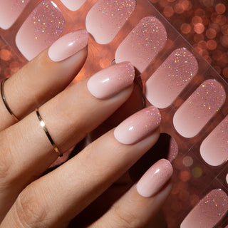 Made Me Blush_Gel Nagel Stickers_Ombre nagels_LAKKIE Gellak