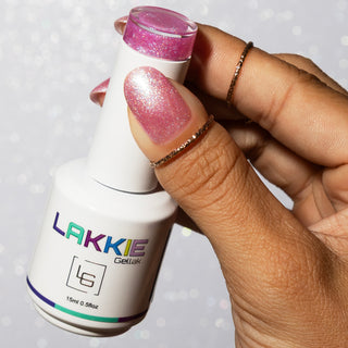 Magic Medusa_Roze glitter gellak_LAKKIE Gellak