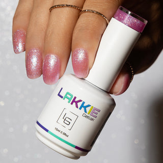 Magic Medusa_Roze glitter gellak_LAKKIE Gellak