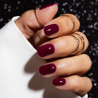 Midnight Purple_Donker paarse gellak nagels_LAKKIE Gellak