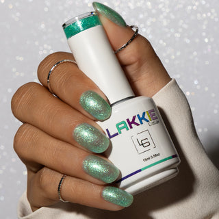 Mint Mirage_Groene glitter gellak nagels_LAKKIE Gellak