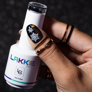 Nailart stickers met een feestelijk winters printje voor nagels voor de feestdagen