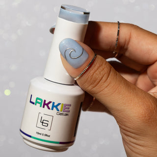 Ocean nails_Gleming water_Festival Fairy_Silver Liner_LAKKIE Gellak