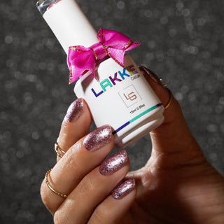 Perfecte nagels met deze party glitter look