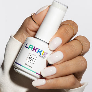 Porcelain White_witte gellak nagels_LAKKIE Gellak