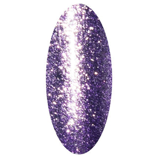 Paarse glitter nagels_Purple Glam_ perfect dekkende glitter gellak