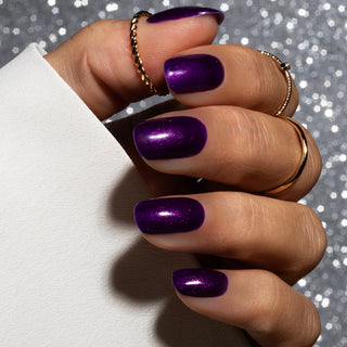 Purple Poison_paarse glitter gellak nagels_LAKKIE Gellak