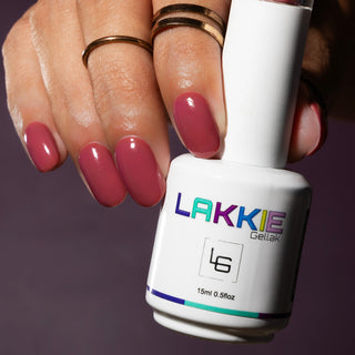 Red Velvet_Rode kleur gelnagellak van lakkie gellak