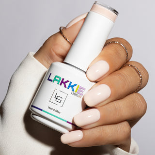 Rubber Basecoat Hamptons Linnen_Nude Peach kleur nagels_LAKKIE Gellak
