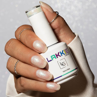 Salt Sheen_Witte glitter gellak_LAKKIE Gellak