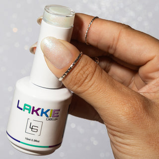 Salt Sheen_Witte glitter gellak_LAKKIE Gellak