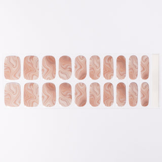 Savage Sand_Roze design gel nagel stickers_LAKKIE Gellak
