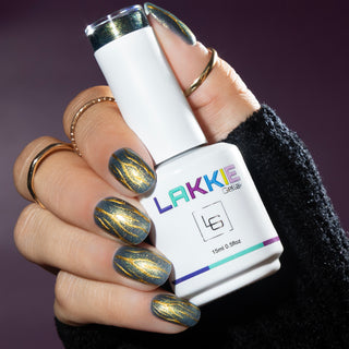 Seductive Chic_Gold Liner nailart_LAKKIE Gellak