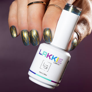 Seductive Chic_Gold Liner nailart_LAKKIE Gellak