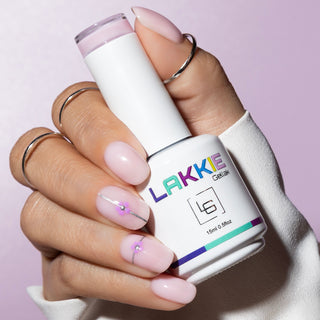 Spring nailart design_Sugar Pink_Lovely Lavender_LAKKIE  Gellak