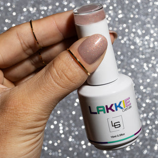 Warm Winter Day_beige gellak nagels met glitters_LAKKIE Gellak